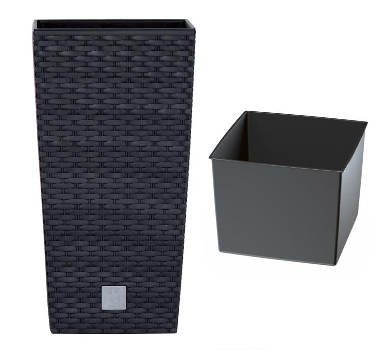 Doniczka RATO wysoka DRTS265 z wkładem