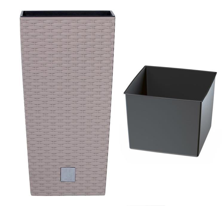 Doniczka RATO wysoka DRTS300 z wkładem