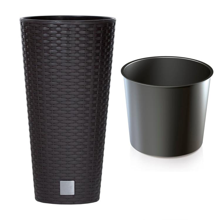 Doniczka RATO wysoka DRTUS200 z wkładem