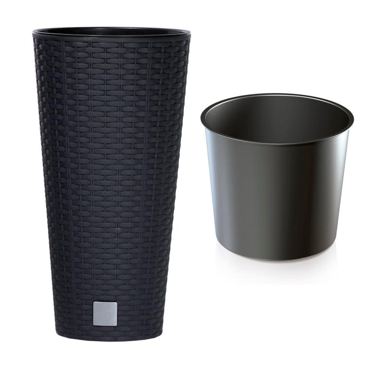 Doniczka RATO wysoka DRTUS250 z wkładem