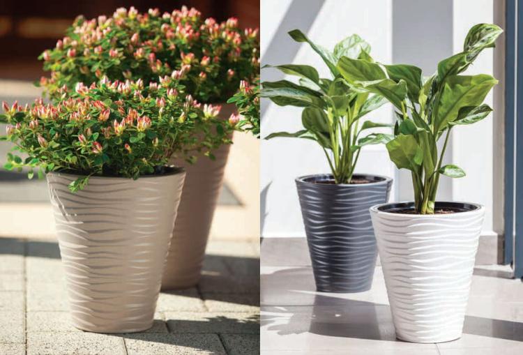 Doniczka okrągła Sahara Dunes 30