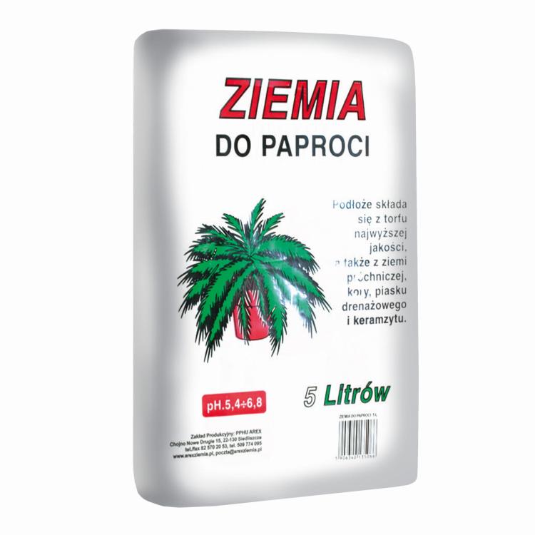 Ziemia do paproci Arex 5 l