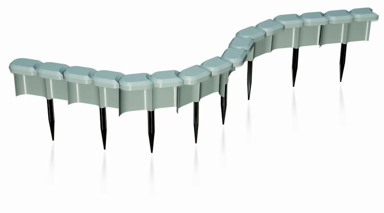 Palisada ogrodowa stop ślimakom