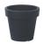 Doniczka okrągła ogrodowa Lofly DLOF350 antracytowa