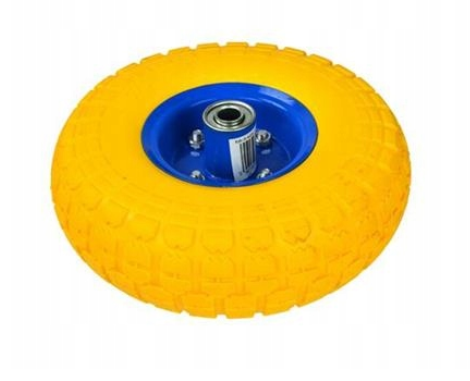 Koło do wózka 3,50-4 PU, pełne