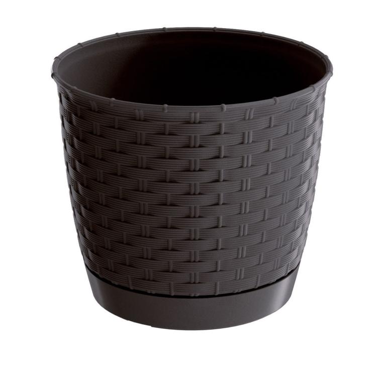 Doniczka RATOLLA okrągła DRLO220 z podstawką