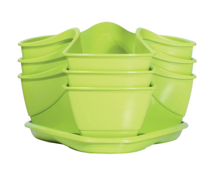 Doniczka na zioła potrójna Coubi DKN3003