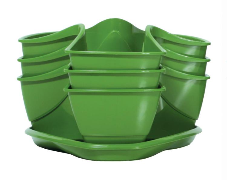 Doniczka na zioła potrójna Coubi DKN3003