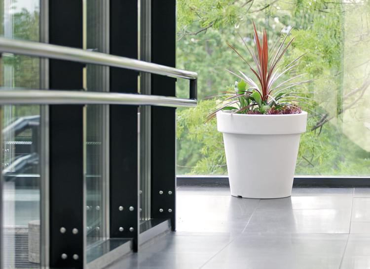 Doniczka wysoka okrągła Lexo DLR1000