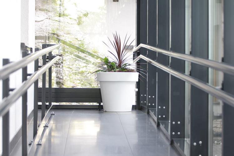 Doniczka wysoka okrągła Lexo DLR1000