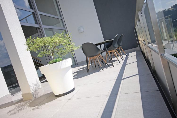 Doniczka wysoka okrągła Lexo DLR1000