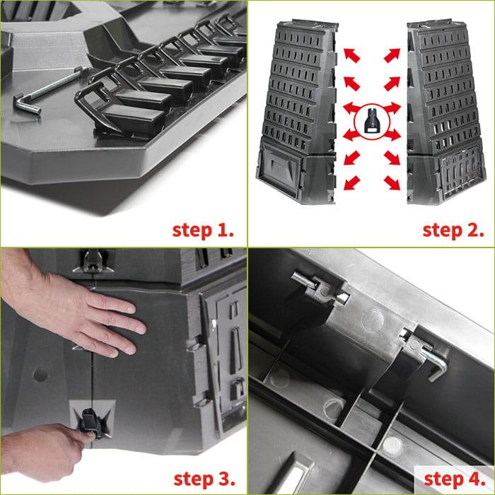 Kompostownik Biocompo 900l