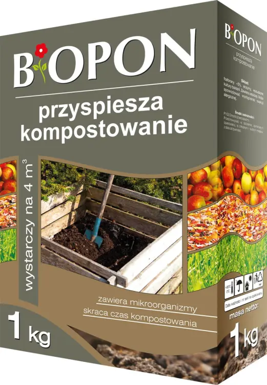 Komposter, nawóz kompostujący, Biopon, 1kg