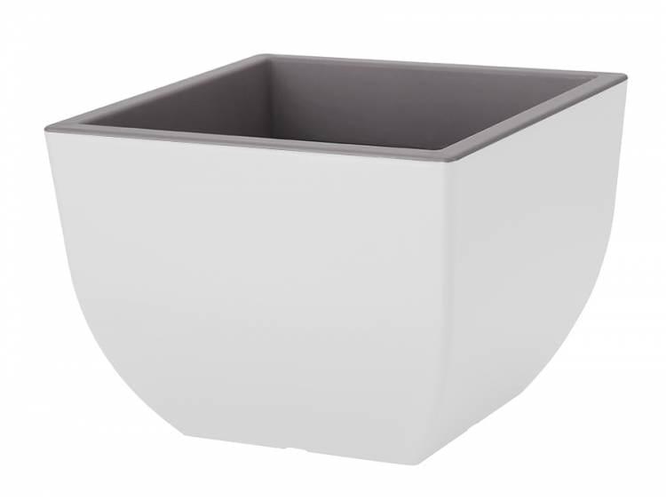 Doniczka kwadratowa dwukolorowa Muna 30