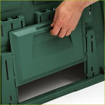 Kompostownik EVOGREEN 630l Czarny