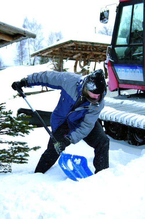 Łopata do śniegu ALPIN 2 alutube