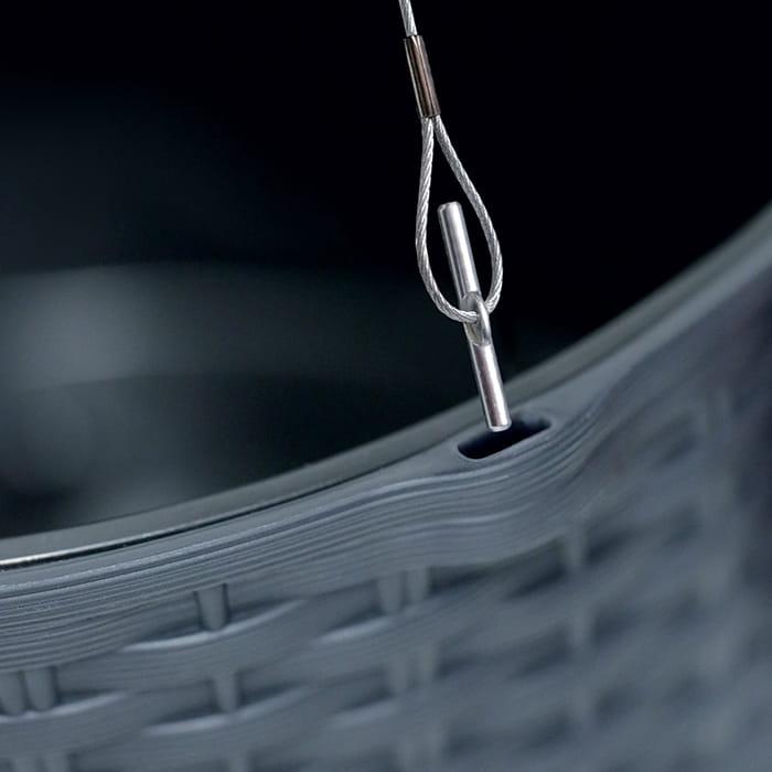 Doniczka wisząca z systemem nawadniającym RATO DRTW260