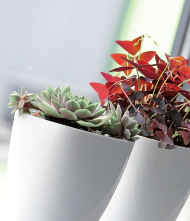 Doniczka COUBI DUOP180 z podstawką