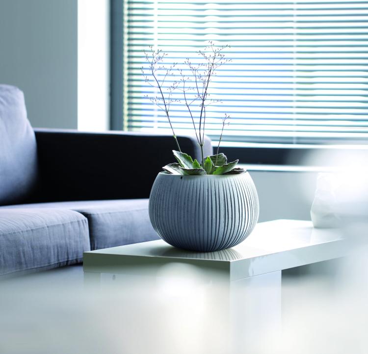 Doniczka kula Beton Bowl DKB240 z wkładem