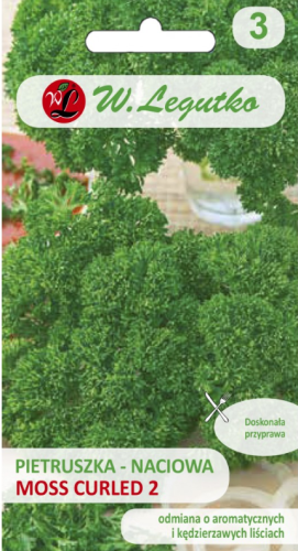 Pietruszka Moss Curled 2 (liście kędzierzawe) -