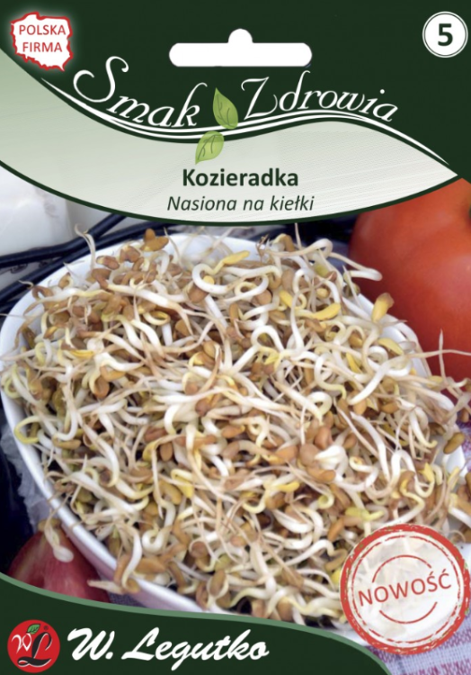 Nasiona na kiełki - Kozieradka