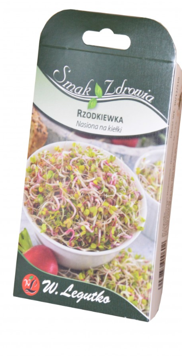 nasiona rzodkiewki na kiełki