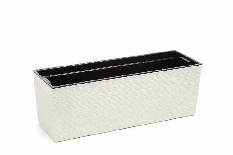 Doniczka balkonowa BEGONIA 190x560 dłuto KREMOWY