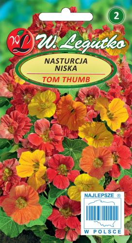 Nasiona Nasturcja niska Tom Thumb mieszanka