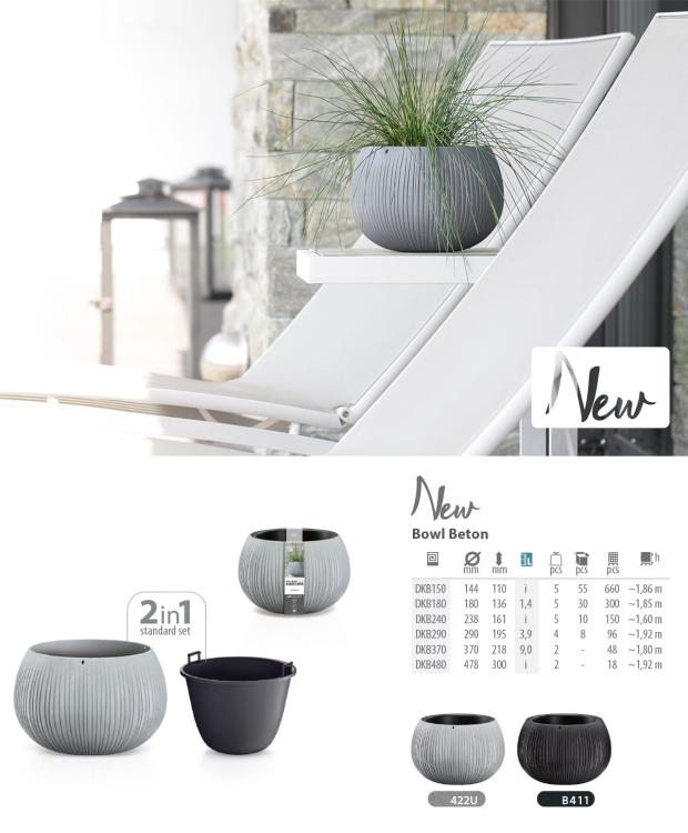 Beton Bowl DKB370 z wkładem