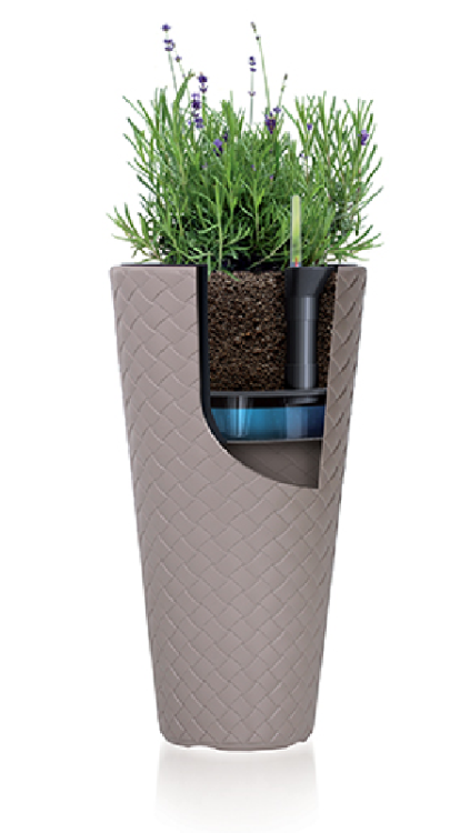 Doniczka Sandy Slim z nawadnianiem DPSP350S (