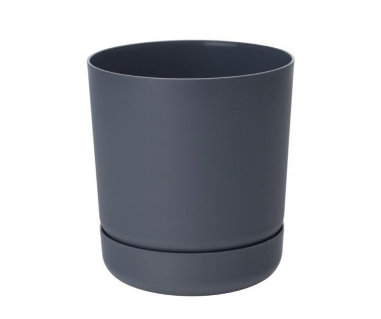 Doniczka okrągła z podstawką Satina