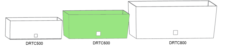 Doniczka rattanowa RATO Case DRTC600