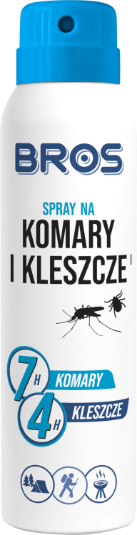 Spray na komary i kleszcze 90 ml BROS