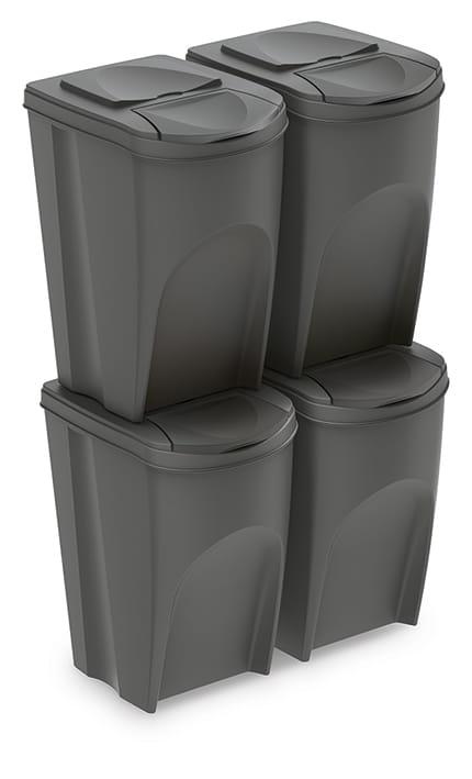 Kosze na śmieci do kuchni 4x35l SORTIBOX IKWB35S4