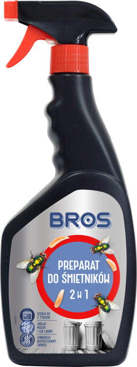 Preparat do śmietników 2w1 500ml, Bros