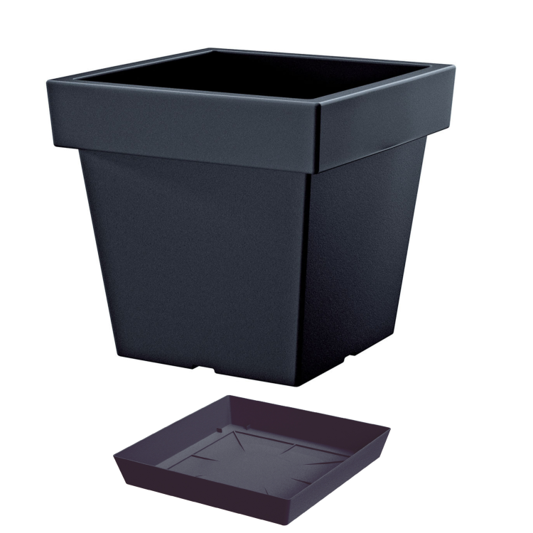 Zestaw doniczek DLOFQ i DLOFL z podstawkami