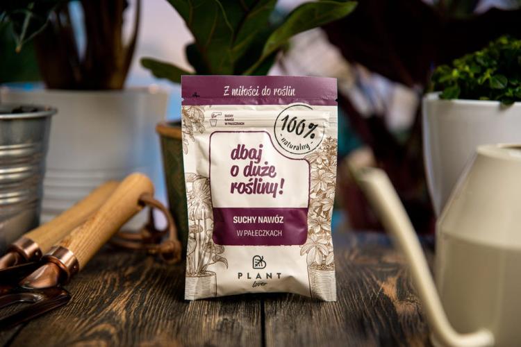 DBAJ O DUŻE ROŚLINY! Zestaw 3 szt. Nawóz do roślin doniczkowych w pałeczkach, Plant Lover