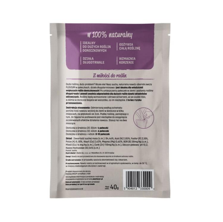 DBAJ O DUŻE ROŚLINY! Zestaw 3 szt. Nawóz do roślin doniczkowych w pałeczkach, Plant Lover