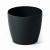 Doniczka okrągła MAGNOLIA 155 czarny