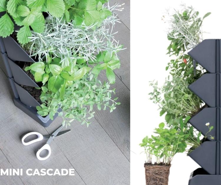 Doniczka na zioła stojąca MINI CASCADE IO1W200