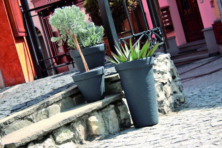 Doniczka okrągła Classic DBC30 z podstawką