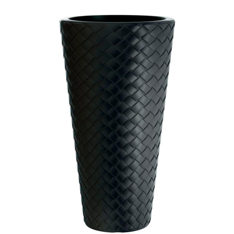 Doniczka wysoka ogrodowa Slim DPMT400 z wkładem