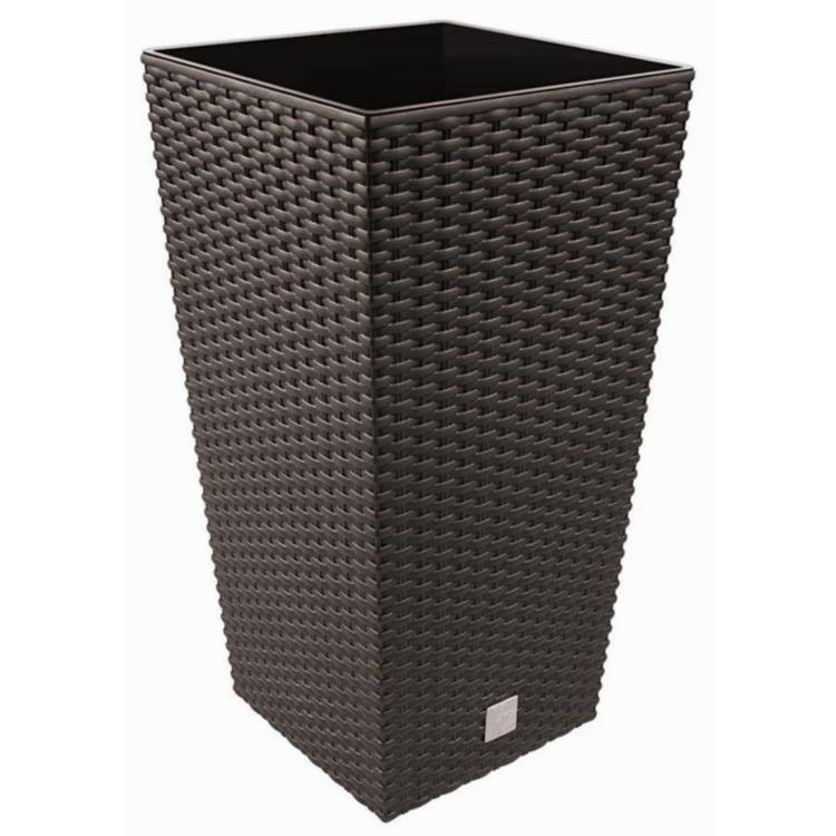 Doniczka wysoka rattanowa RATO DRTS400 z wkładem