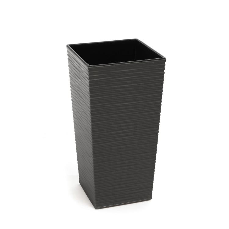 Doniczka wysoka kwadratowa FINEZJA 300 dłuto