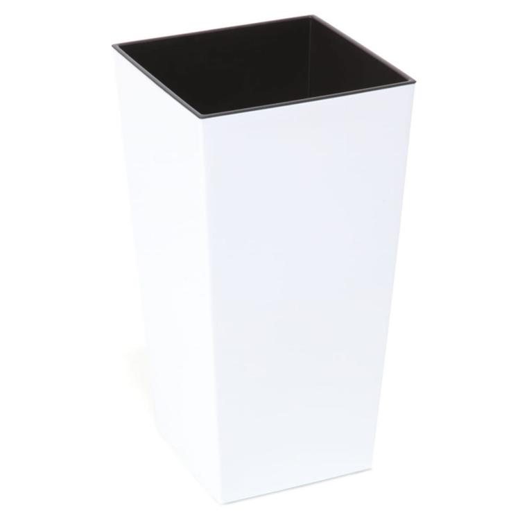 Doniczka wysoka kwadratowa FINEZJA 400 połysk.jpg