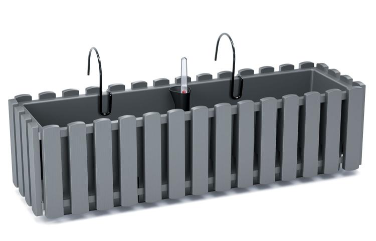 Skrzynka balkonowa Boardee Fencycase 600W  szara