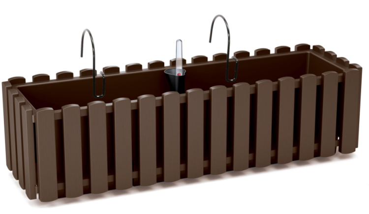 Skrzynka balkonowa Boardee Fencycase 600W  brązowa