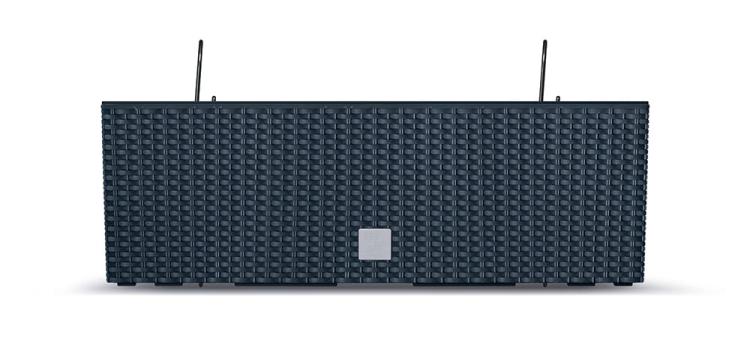 Doniczka balkonowa rattanowa RATO DRC600W z uchwytem