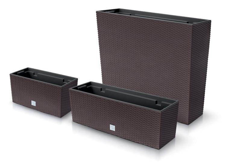 Doniczka podłużna rattanowa RATO Case DRC600