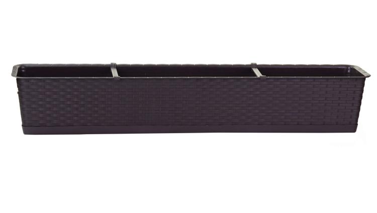 Doniczka balkonowa Ratolla z podstawką ISR800P umbra